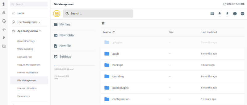 Admin AppConfig FileMgmt