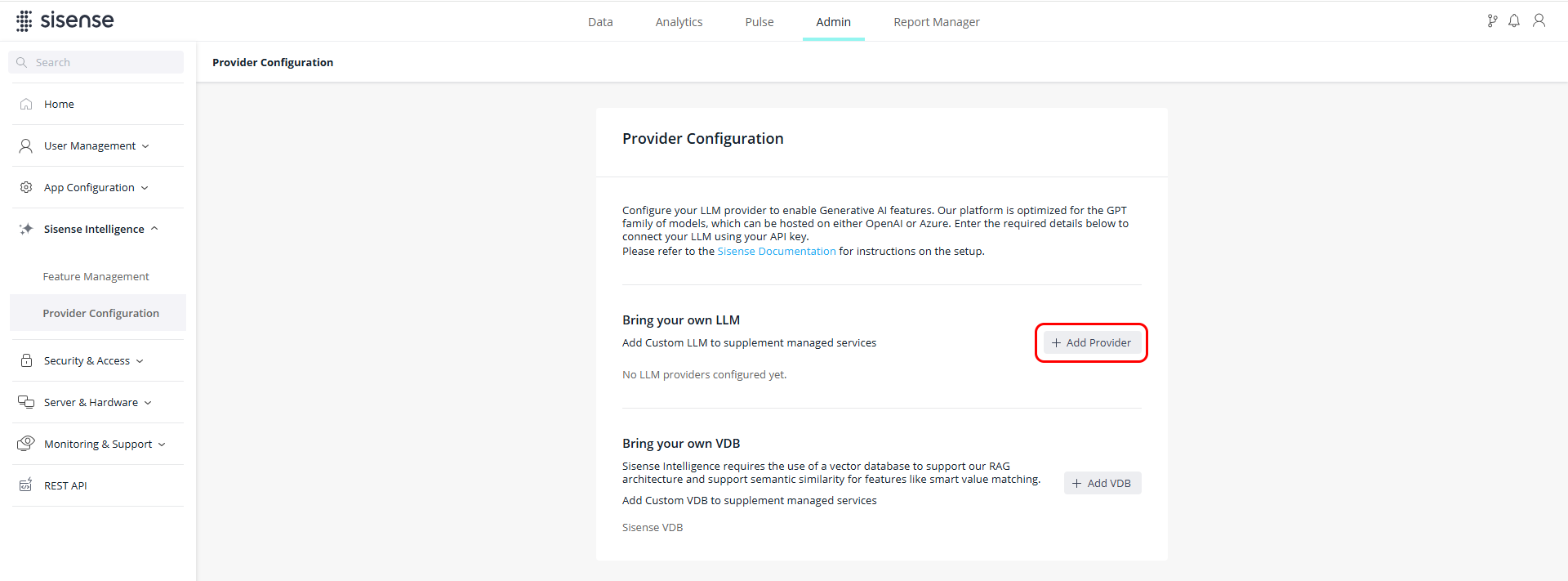 Admin Intelligence AddProvider