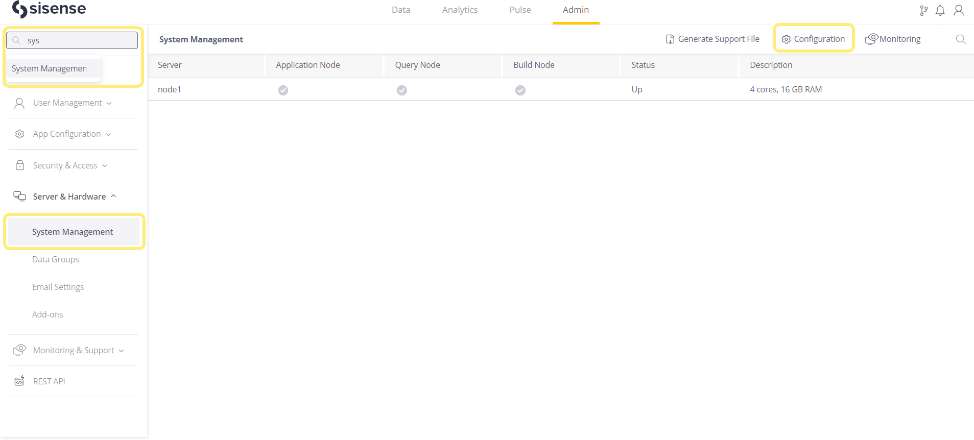 Admin SysMgmt Config(8)