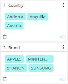 Child Filters Sidebar