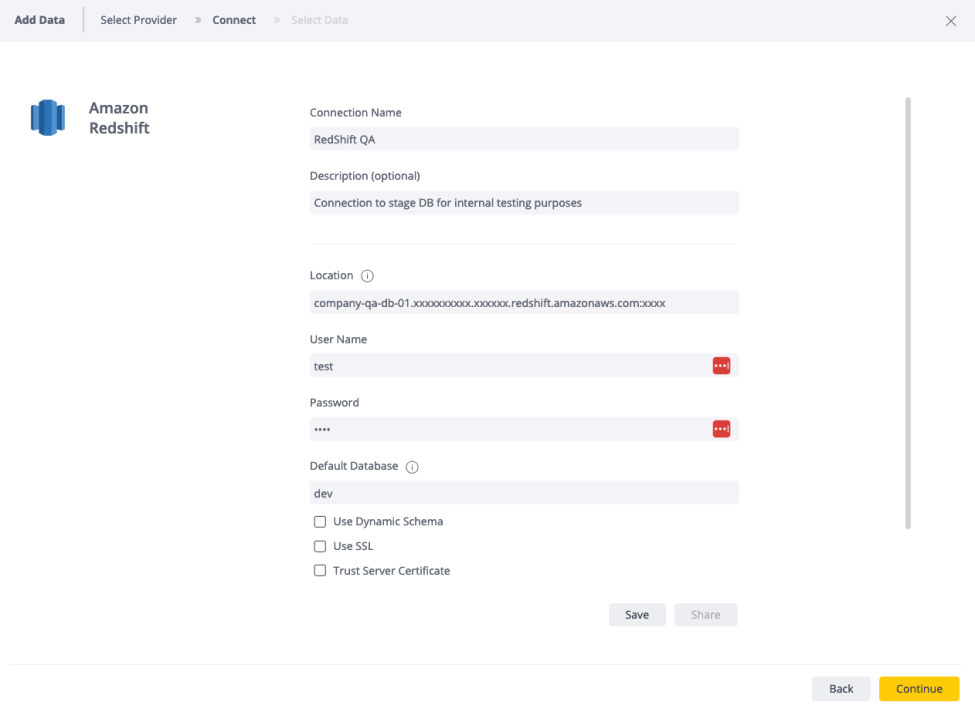 ConnMgmt DataSourceDetails