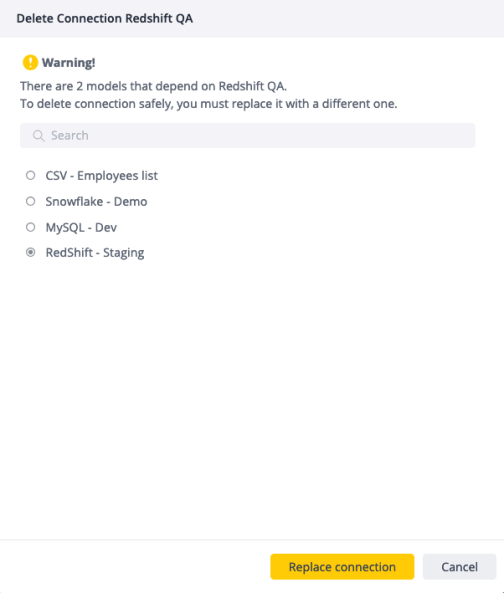 ConnMgmt DeleteDependSelectNew