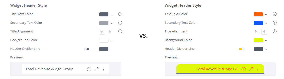 DashboardDesign WidgetHeaderStyle