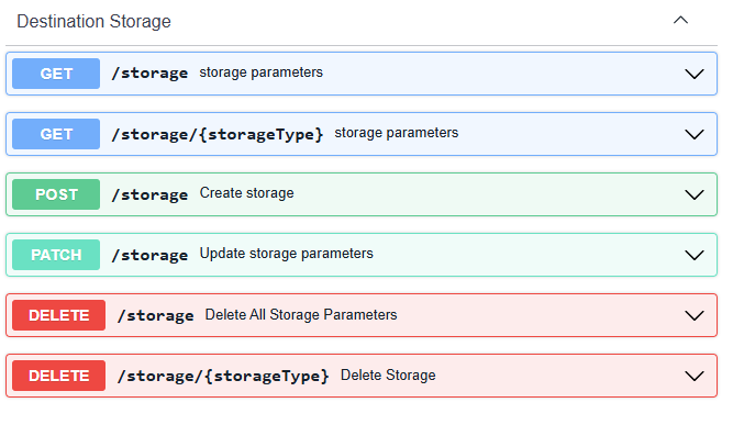 DestinationStorageAPIs