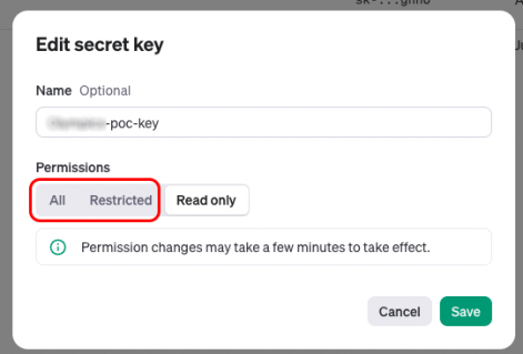 EditSecretKey