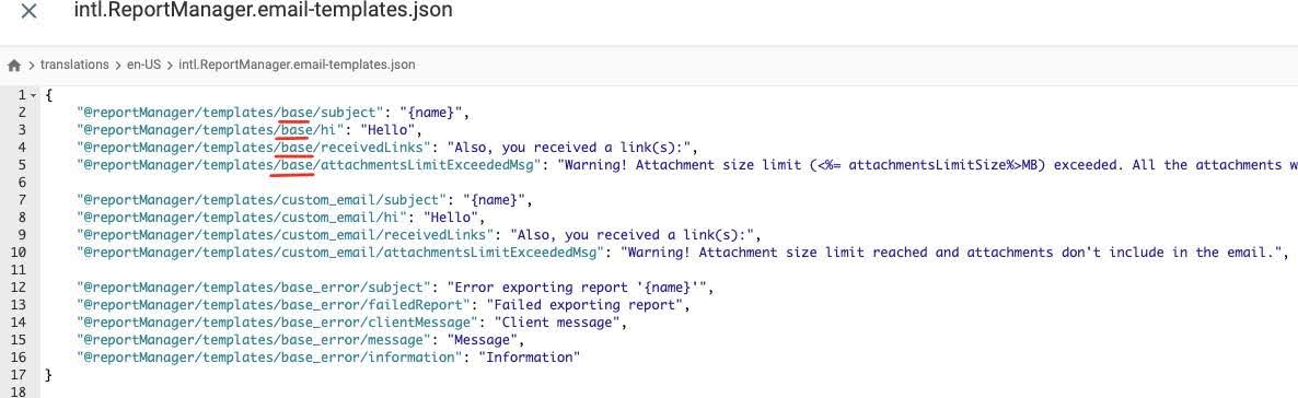 EmailTemplates base