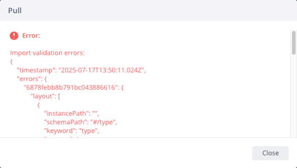GitPullError