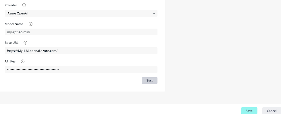 LLM TestSave SelfHosted