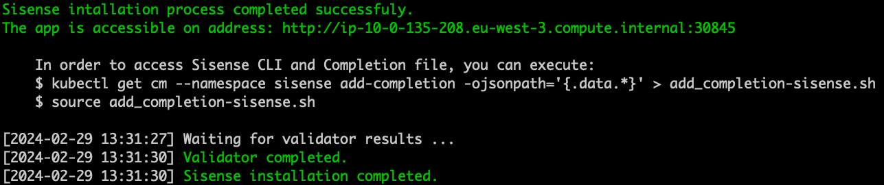 OpenShift Install Complete