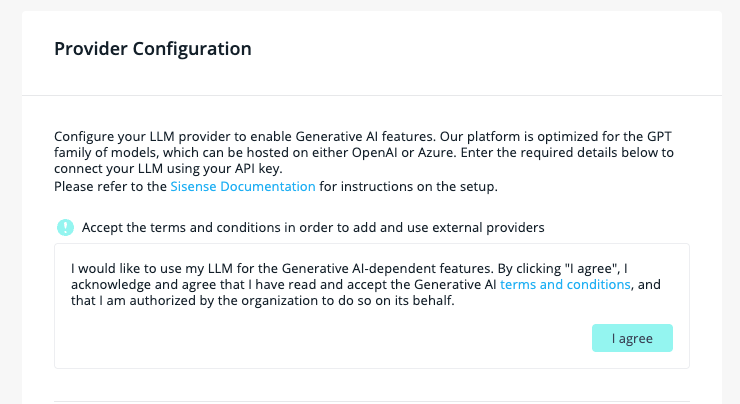 Provider TermsConditions