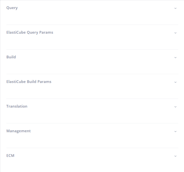 QueryBuildSettings