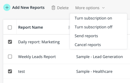 ReportMgr ManagingReports