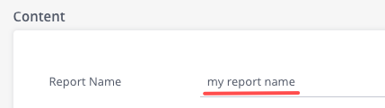 ReportMgr MyReportName