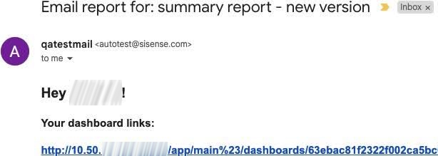 ReportMgr SummaryEmail
