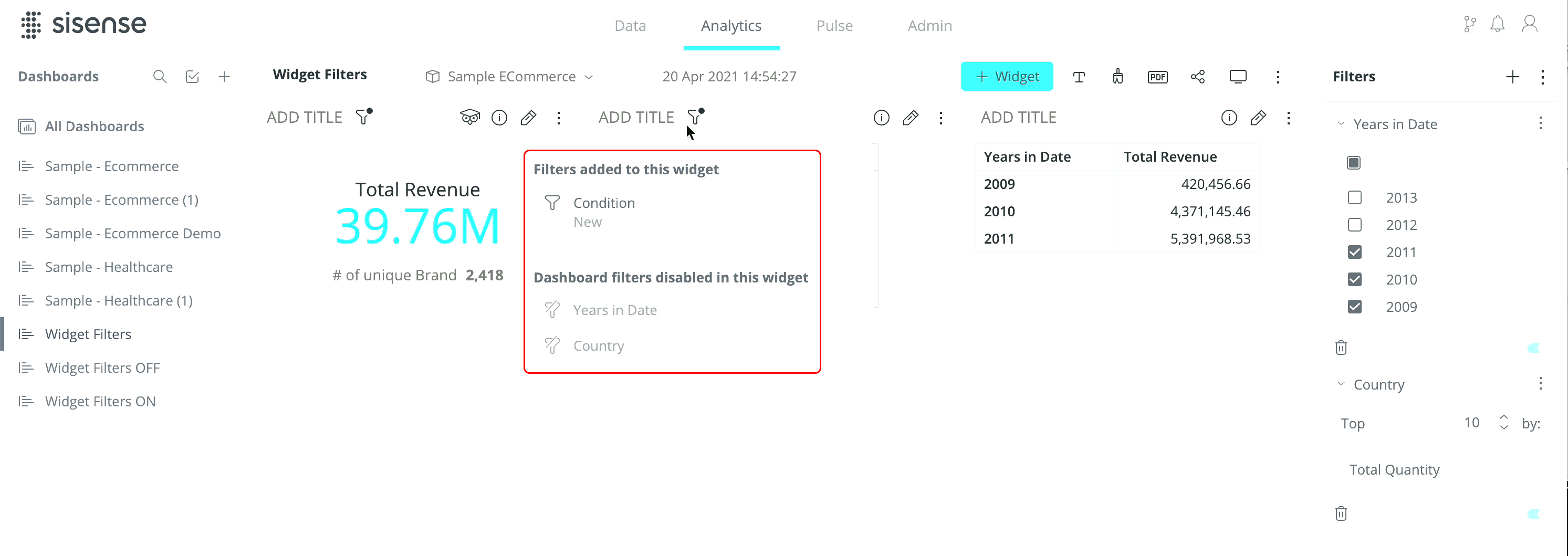 WidgetFiltersIndicator ClickIcon