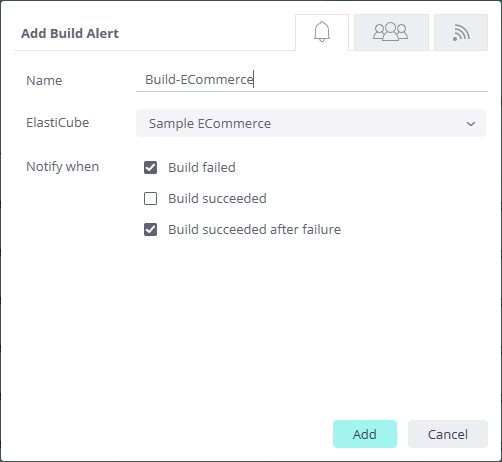 Add build alert
