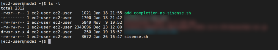 Add completion ns