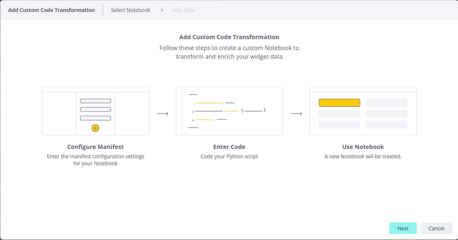 Add custom code transformation