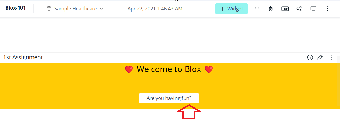 Blox fun button