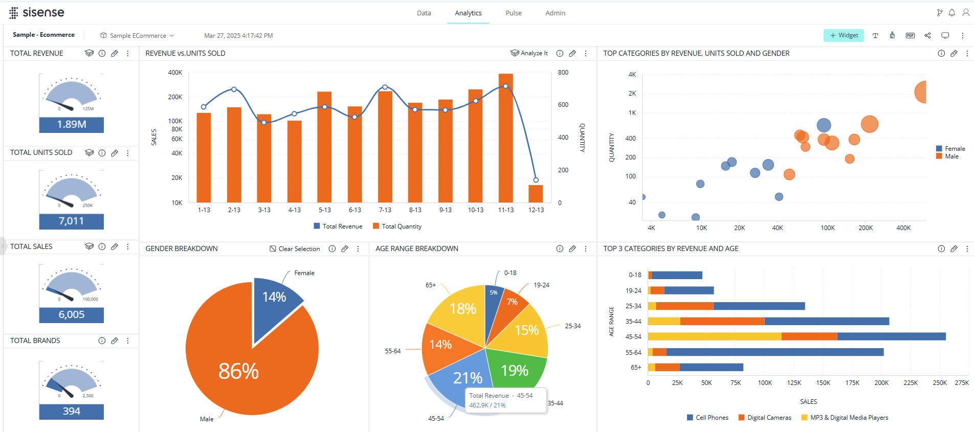 Dashboard theme basic