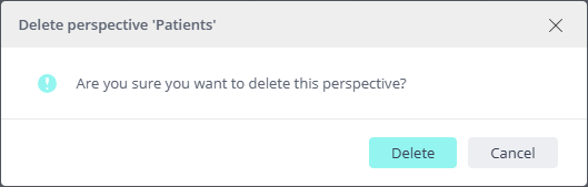 Perspectives delete