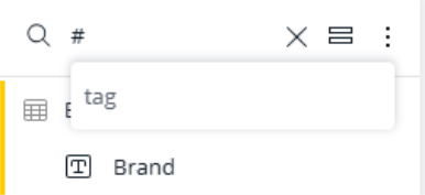 Tag search
