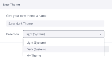 Themes new based on