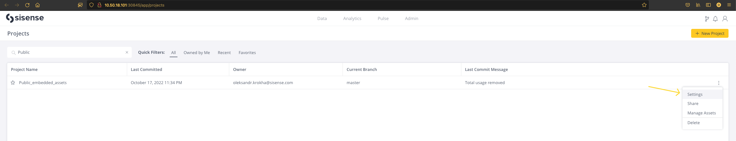 Managing Git Integration Projects
