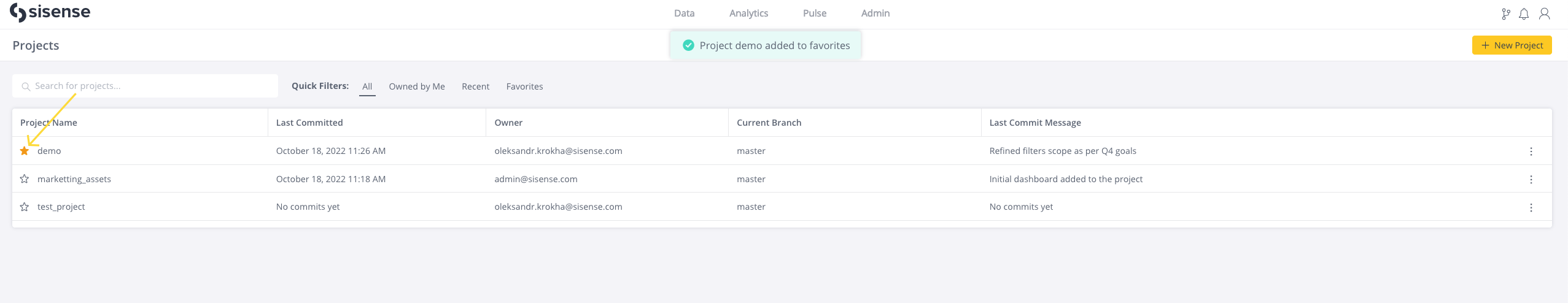 Managing Git Integration Projects